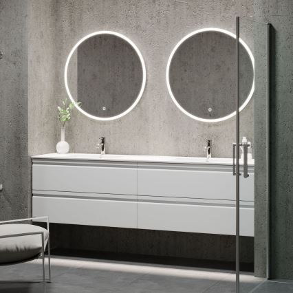 BATH DELUXE 01-080-08-58-00 - LED Vannas istabas spogulis ar fona apgaismojumu FORNAES LED/13,8W/230V IP44