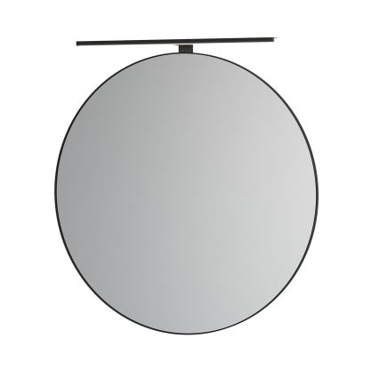 BATH DELUXE 01-080-09-02-00 - Vannas istabas spogulis BORGSTED d. 80 cm melna
