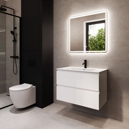 BATH DELUXE 01-080-51-58-00 - LED Vannas istabas spogulis ar fona apgaismojumu TARS LED/27,2W/230V IP44