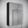 BATH DELUXE 02-050-63-02-01 - Spogulis vannas istabas skapītis KENWOOD 65x50 cm matēts melna