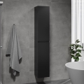 BATH DELUXE 04-030-63-02-01 - Vannas istabas skapītis KENWOOD 186 cm matēts melna