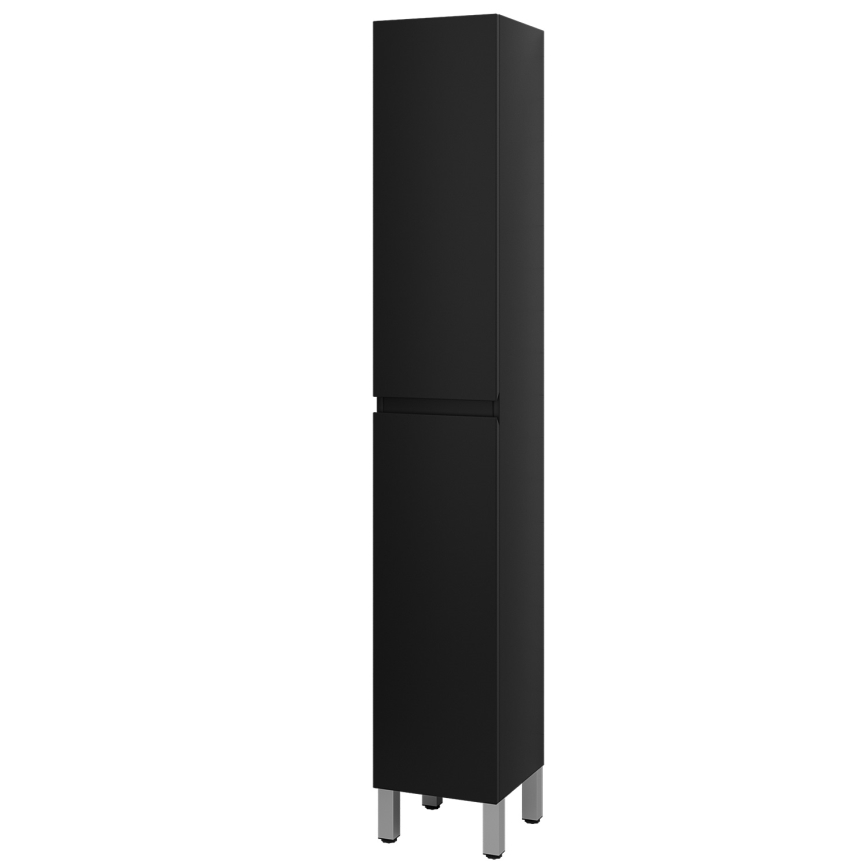 BATH DELUXE 04-030-63-02-01 - Vannas istabas skapītis KENWOOD 186 cm matēts melna