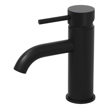 BATH DELUXE 28-005-03-02-00 - Izlietnes krāns ANHOLT 15,6 cm matēts melna