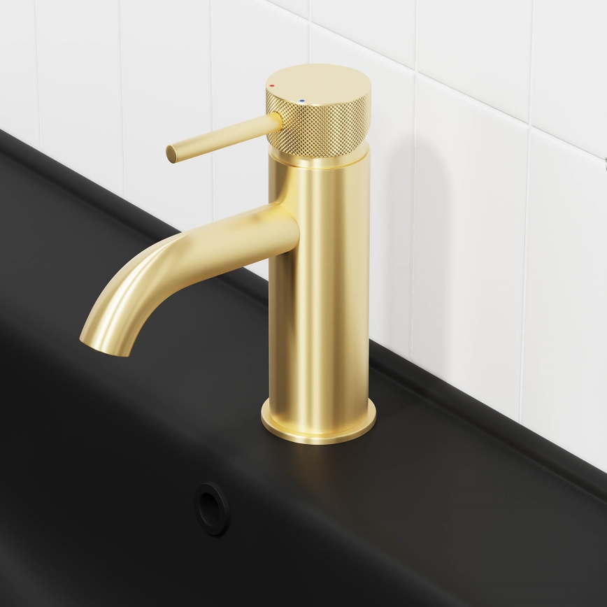 BATH DELUXE 28-005-03-70-00 - Izlietnes krāns ANHOLT 15,6 cm matēts misiņš