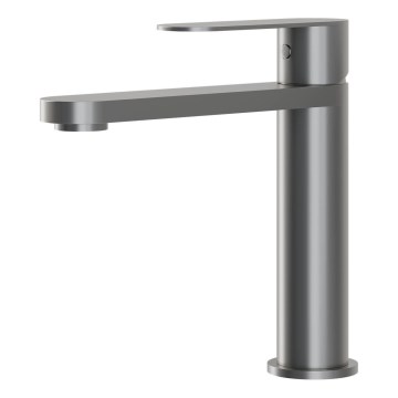 BATH DELUXE 28-017-02-73-02 - Izlietnes krāns TARNBY 17,3 cm pulverveida pelēka