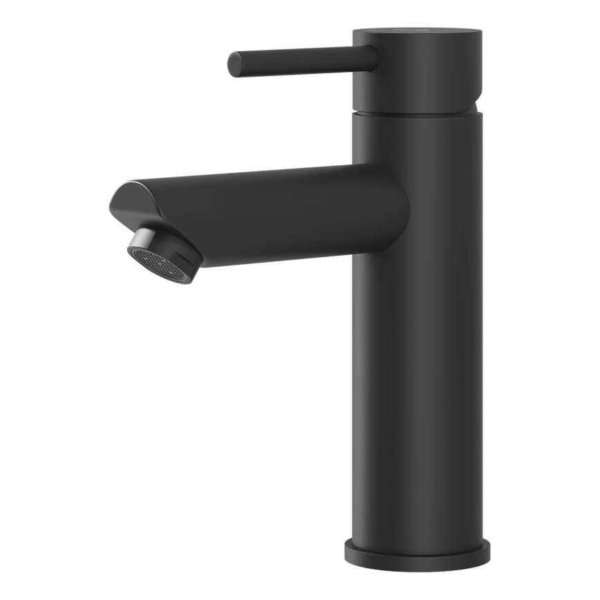 BATH DELUXE 28-017-03-02-02 - Izlietnes krāns RINGSTED 17,8 cm matēts melna