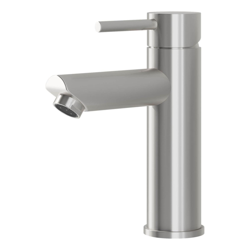 BATH DELUXE 28-017-03-71-02 - Izlietnes krāns RINGSTED 17,8 cm matēts nerūsējošs tērauds
