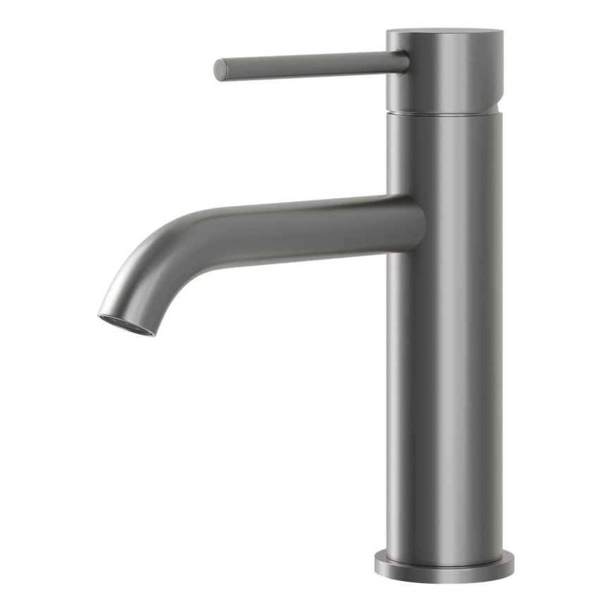 BATH DELUXE 28-018-01-73-02 - Izlietnes krāns SOVANG 18,3 cm pulverveida pelēka
