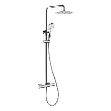 BATH DELUXE 31-120-07-60-00 - Dušas komplekts ar termostatisko krānu DRAGOR spīdīgi hromēts