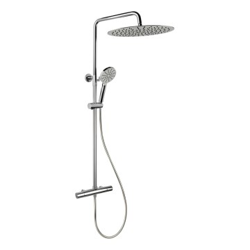 BATH DELUXE 31-120-09-60-00 - Dušas komplekts ar termostatisko krānu DRAGOR spīdīgi hromēts