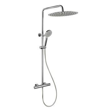 BATH DELUXE 31-120-13-60-00 - Dušas komplekts ar termostatisko krānu DRAGOR spīdīgi hromēts