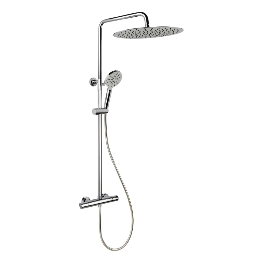BATH DELUXE 31-120-13-60-00 - Dušas komplekts ar termostatisko krānu DRAGOR spīdīgi hromēts
