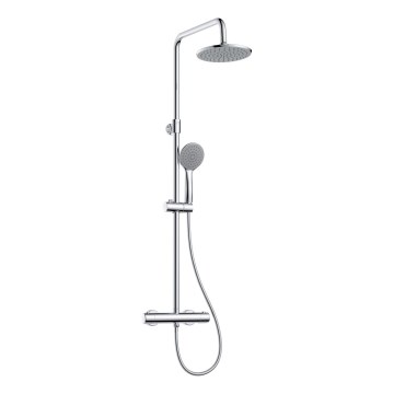 BATH DELUXE 31-130-41-60-02 - Dušas komplekts ar krānu HOUSTON spīdīgi hromēts