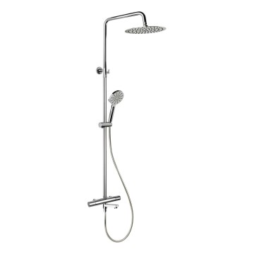 BATH DELUXE 31-160-11-60-00 - Dušas komplekts ar termostatisko krānu DRAGOR spīdīgi hromēts
