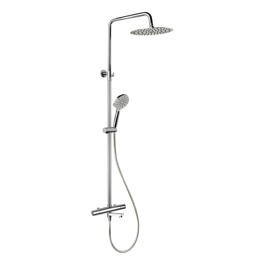 BATH DELUXE 31-160-11-60-00 - Dušas komplekts ar termostatisko krānu DRAGOR spīdīgi hromēts