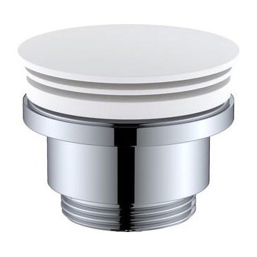 BATH DELUXE 33-004-05-01-04 - Izlietnes noteka RODBY d. 6,6 cm balta