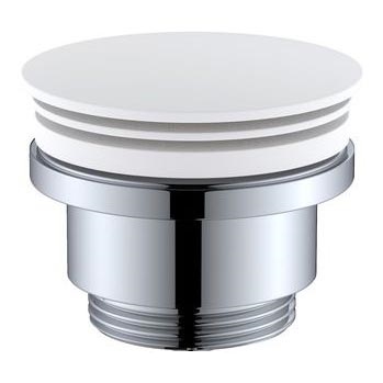 BATH DELUXE 33-004-05-01-04 - Izlietnes noteka RODBY d. 6,6 cm balta