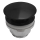 BATH DELUXE 33-004-05-02-04 - Izlietnes noteka RODBY d. 6,6 cm melna