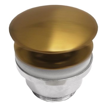 BATH DELUXE 33-004-05-70-04 - Izlietnes noteka RODBY d. 6,6 cm matēts misiņš
