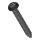 BATH DELUXE 54-045-00-02-12 - KOMPLEKTS 50x Skrūves akustiskajiem paneļiem T25 4,6x45 mm lakots melna