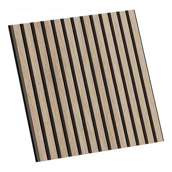 BATH DELUXE 54-060-08-86-12 - KOMPLEKTS 4x Akustiskais sienas panelis DANVIKEN 60x60 cm ozols