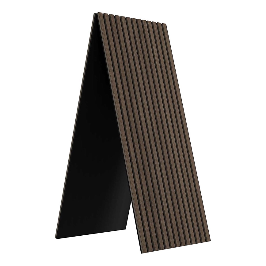 BATH DELUXE 54-240-11-84-12 - Akustiskais sienas panelis VASALUND 240x52 cm rieksts