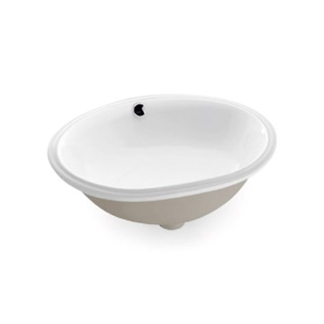 Bathco 0054 - Iebūvējama izlietne MODENA 43,5x38,5 cm porcelāns/balta
