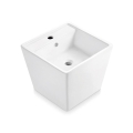 Bathco 4059 - GENOVA virsmas izlietne 42x42 cm porcelāns/balta