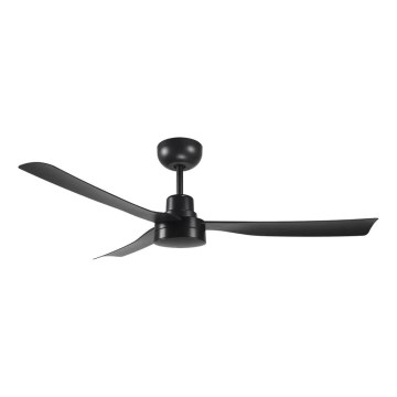 BAYSIDE 21301449 - Griestu ventilators CALYPSO Ø 122 cm melns + tālvadība