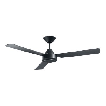 BAYSIDE 213017 - Griestu ventilators CALYPSO, melns, Ø 122 cm