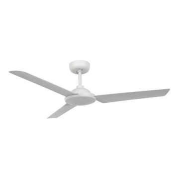 BAYSIDE 21302449 - Griestu ventilators SOMERSET Ø 122 cm, balts + tālvadības pults