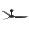 BAYSIDE 51302449 - griestu ventilators SOMERSET, Ø 122 cm, melns + tālvadība