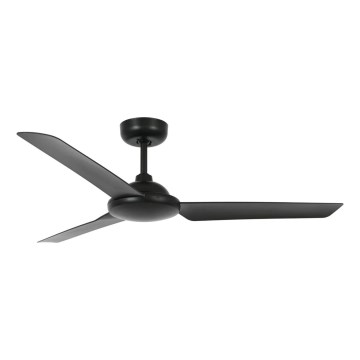 BAYSIDE 51302449 - griestu ventilators SOMERSET, Ø 122 cm, melns + tālvadība