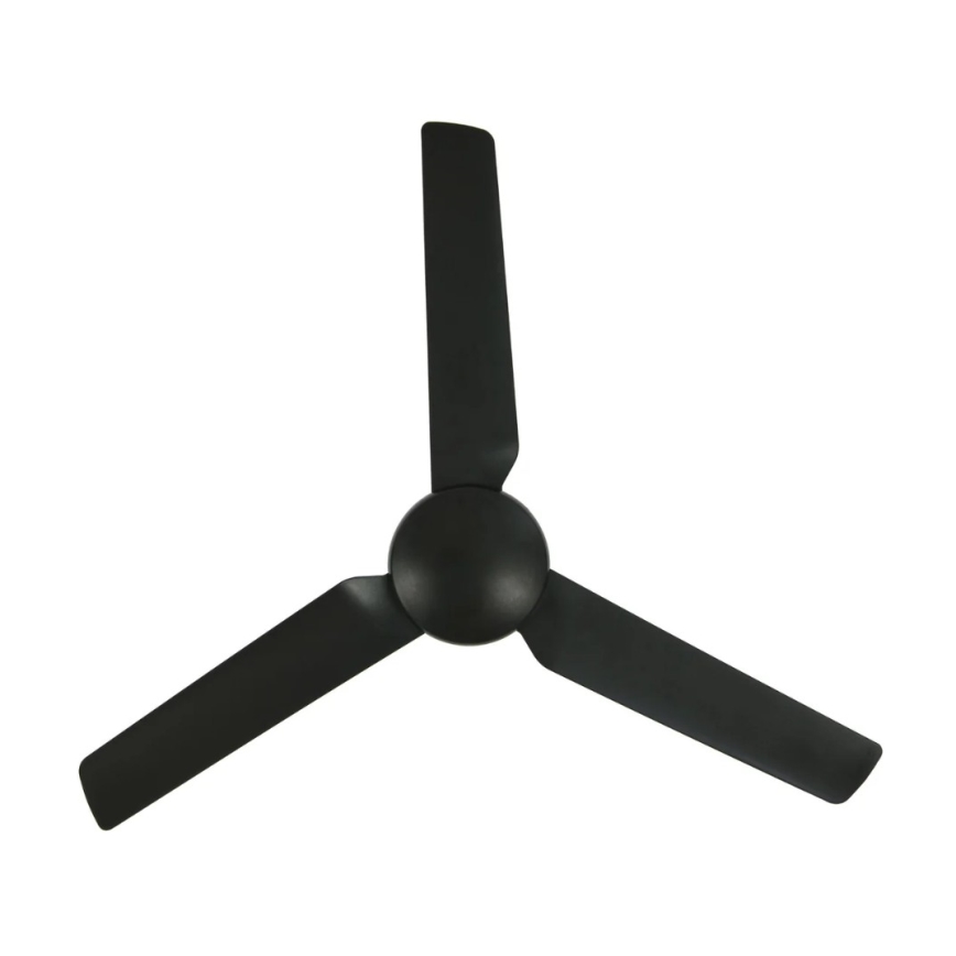 BAYSIDE 51302449 - griestu ventilators SOMERSET, Ø 122 cm, melns + tālvadība