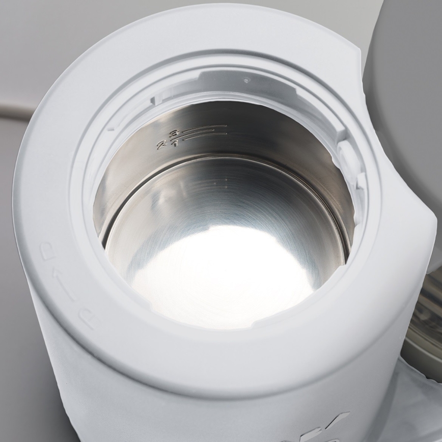 Beaba - 2‑vienā tvaika ēdienu gatavotājs BABYCOOK NEO balts/pelēks