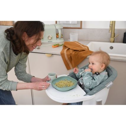 Beaba - Bērnu ēdināšanas komplekts, šalvijas zaļš, 4 gab.