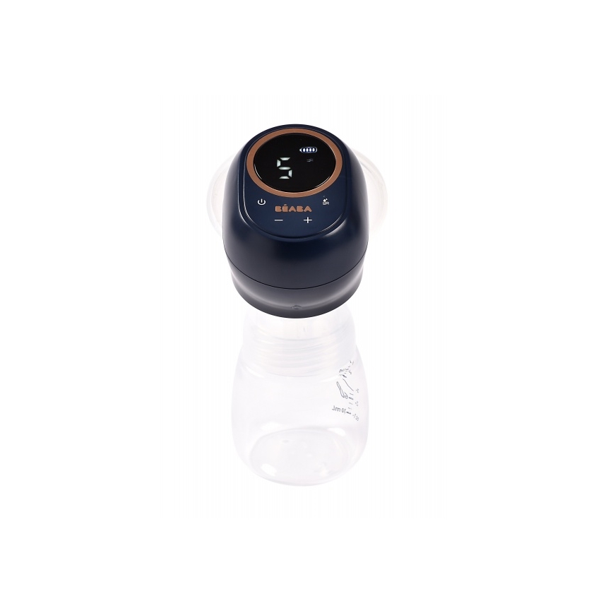 Beaba - elektrisks krūts piena sūknis, 180 ml, 1500 mAh, zils