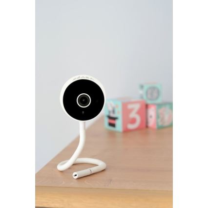 Beaba - Gudra bērnu monitora ZEN CONNECT 5V Wi-Fi balta