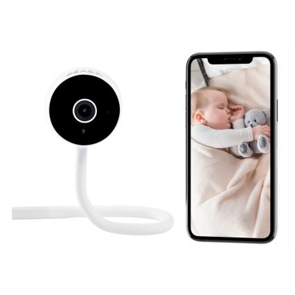 Beaba - Gudra bērnu monitora ZEN CONNECT 5V Wi-Fi balta