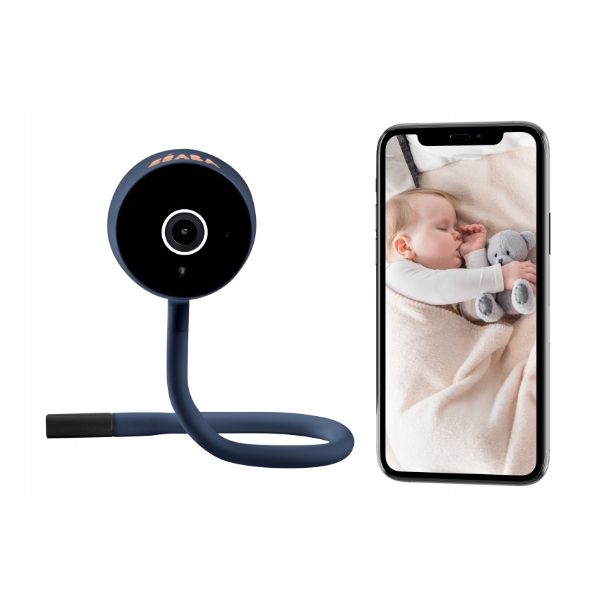 Beaba - Gudra bērnu monitora ZEN CONNECT 5V Wi-Fi zila