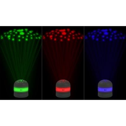 Beaba - PIXIE projektors ar melodiju, USB/5V, 1300 mAh, zaļš