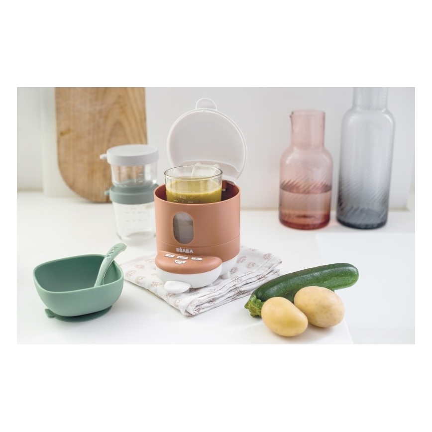 Beaba - Pudeļu sildītājs BIB'EXPRESSO 2in1 oranža
