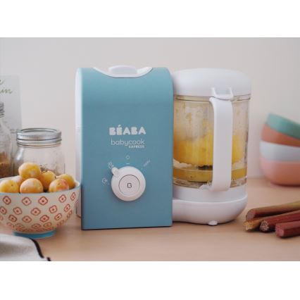 Beaba - Tvaicētājs 2in1 BABYCOOK EXPRESS, zils