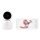 Beaba - Viedā uzlādējamā bērnu uzrauga ar ZEN NIGHT 720p monitoru, 5V, 4000 mAh, Wi-Fi, balta