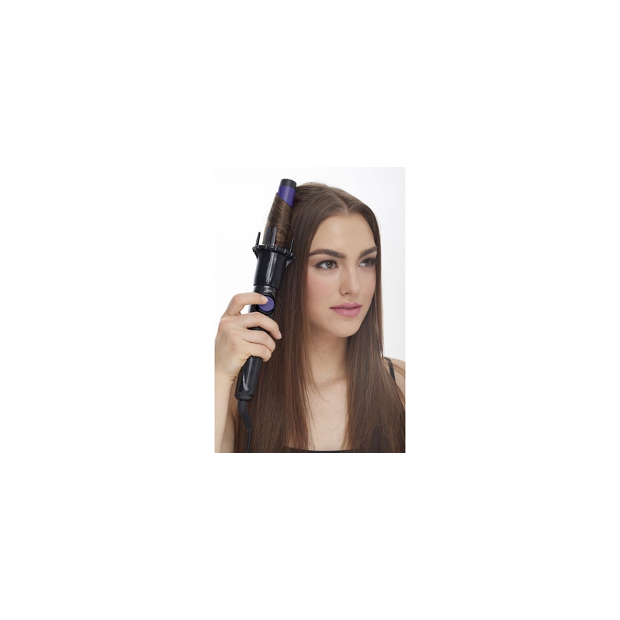 Bellissima 11307 - Rotējošā matu lokšķere RICCI&CURL, 230 V, melna/violeta