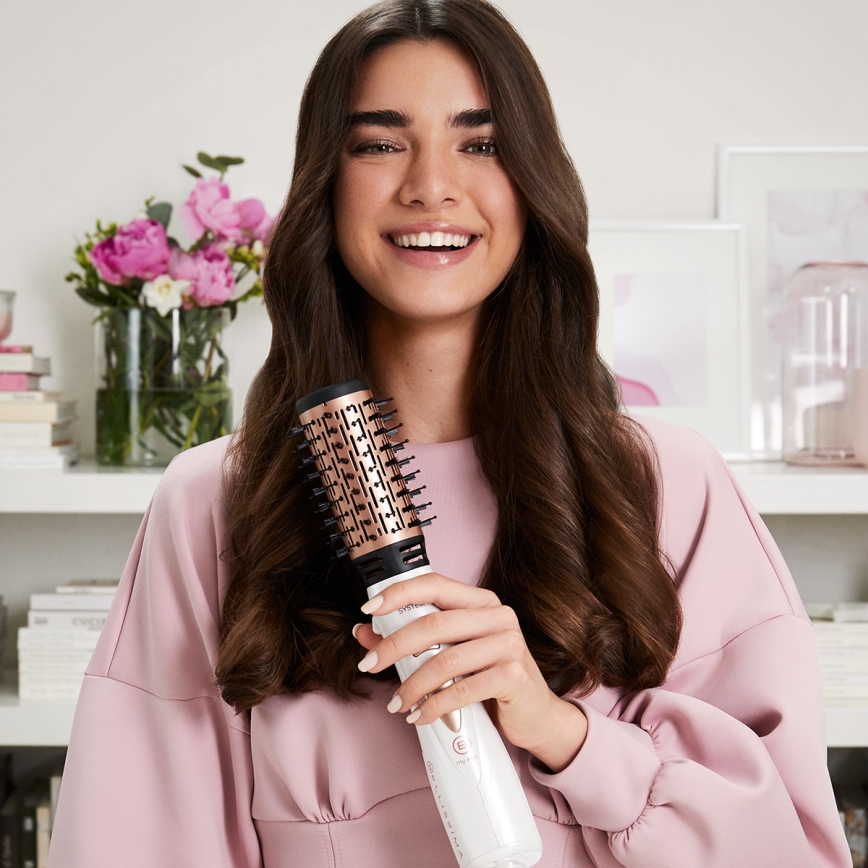 Bellissima 11726 - Karstā gaisa suka 5v1 MY PRO 1000W/230V balta/rozā zelts