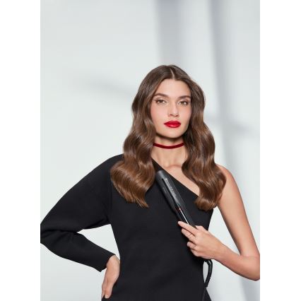 Bellissima 11948 - Matu taisnotājs ar LCD displeju, infrasarkanā tehnoloģija, 60W/230V, melns