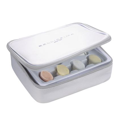 Bellissima 5167 - PURE&LIGHT sejas tīrīšanas birste 1xAA krēmkrāsaina