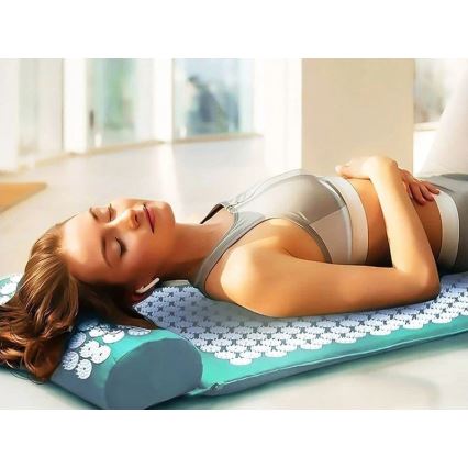 Beper - akupresūras paklājiņš un spilvens, mētras krāsā