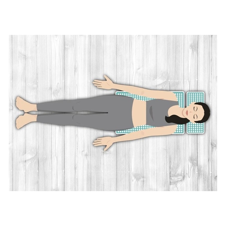 Beper - akupresūras paklājiņš un spilvens, mētras krāsā